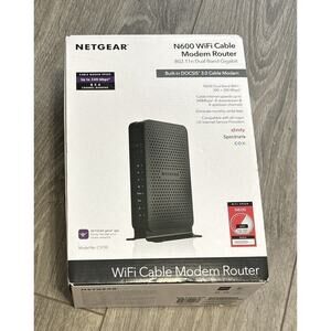 Netgear N600‎ WiFi Cable Modem Router C3700
